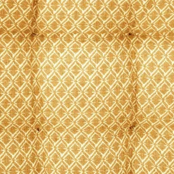 Galette De Chaise|ATMOSPHERA Coussin de chaise carré (38 x 38 cm) Otto Jaune ocre