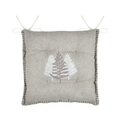 Galette De Chaise|STOF Coussin de chaise carré velours (38 x 38 cm) Landry Beige