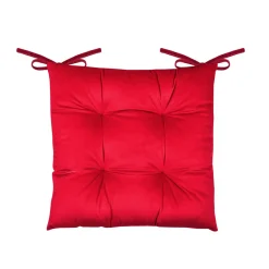 Plaid, Coussin Et Tapis De Noël|STOF Coussin de chaise Noël carré velours (38 x 38 cm) Harold Bordeaux