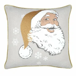 Plaid, Coussin Et Tapis De Noël|STOF Coussin de Noël carré (40 cm) Sibérie Beige