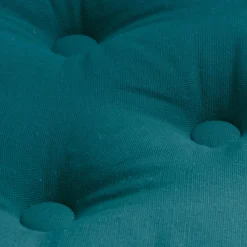 Coussin De Sol|EMINZA Coussin de sol coton (60 x 60 cm) Pixel Bleu canard