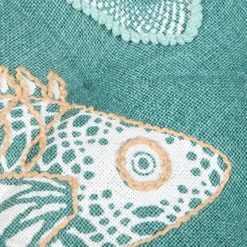 Coussin De Sol|STOF Coussin de sol coton (45 x 45 cm) Barbade Vert celadon Vert céladon