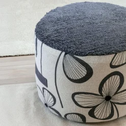 Coussin De Sol|STOF Coussin de sol haut en coton (40 cm) Tilda Gris