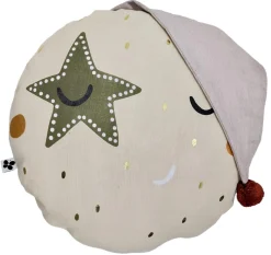 Coussin Et Plaid Enfant|Coussin Et Plaid Enfant|L'effet papillon Coussin enfant rond coton (40 cm) Sky Dream Multicolore