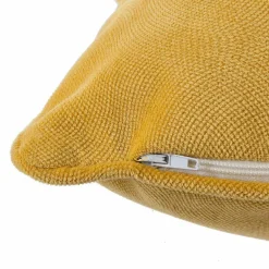 Coussin Et Housse|ATMOSPHERA Coussin rectangulaire (30 x 50 cm) Lilou Ocre Jaune ocre