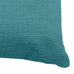 Coussin Et Housse|LOVELY CASA Coussin rectangulaire (30 x 50 cm) Béa Bleu canard