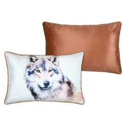 Coussin Et Housse|STOF Coussin Rectangulaire (40 x 60 cm) Faune Ecru