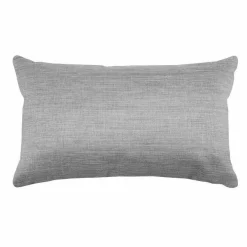 Coussin Et Housse|LOVELY CASA Coussin rectangulaire (30 x 50 cm) Béa Gris