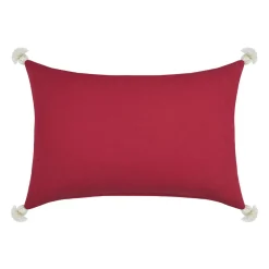 Coussin Et Housse|STOF Coussin rectangulaire coton (35 x 50 cm) Finna Rouge