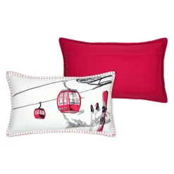 Coussin Et Housse|STOF Coussin Rectangulaire Coton (35 x 60 cm) Villard Ecru