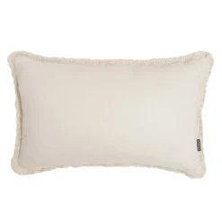 Coussin Et Housse|EMINZA Coussin rectangulaire coton (40 x 60 cm) Pixel franges Beige