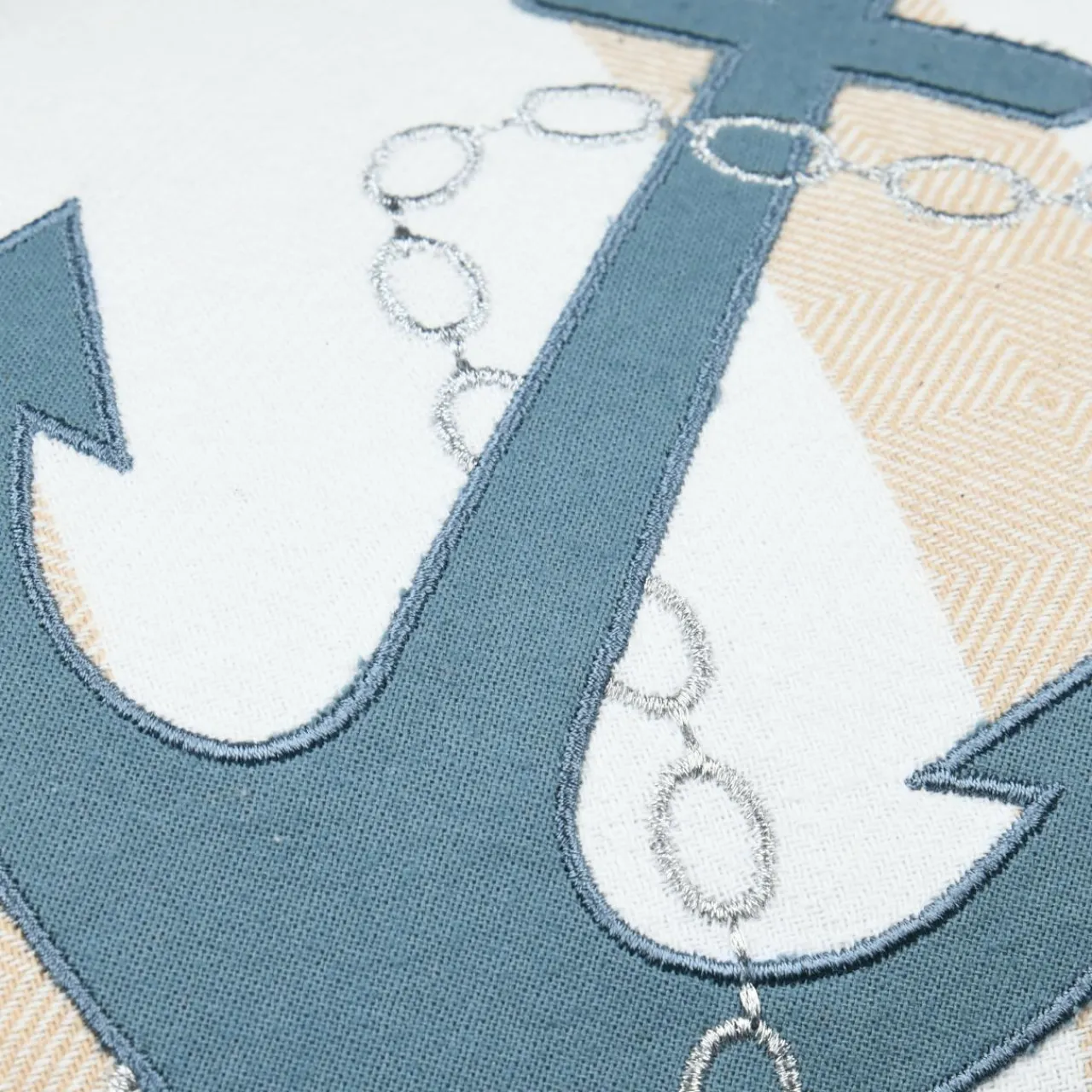 Coussin Et Housse|STOF Coussin rectangulaire coton (30 x 50 cm) Nautical Beige