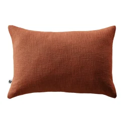Coussin Et Housse|L'EFFET PAPILLON Coussin rectangulaire coton (40 x 60 cm) Sixtine Terracotta