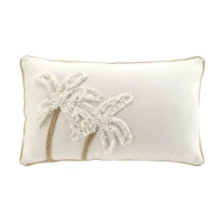 Coussin Et Housse|douceur d'intu017drieur Coussin rectangulaire coton (30 x 50 cm) Sahara Ecru