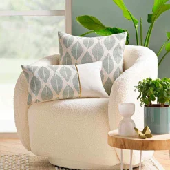 Coussin Et Housse|douceur d'intu017drieur Coussin rectangulaire coton (30 x 50 cm) Maho sauge Vert