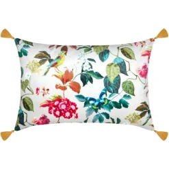 Coussin Et Housse|STOF Coussin rectangulaire coton (40 x 60 cm) Emmy Blanc