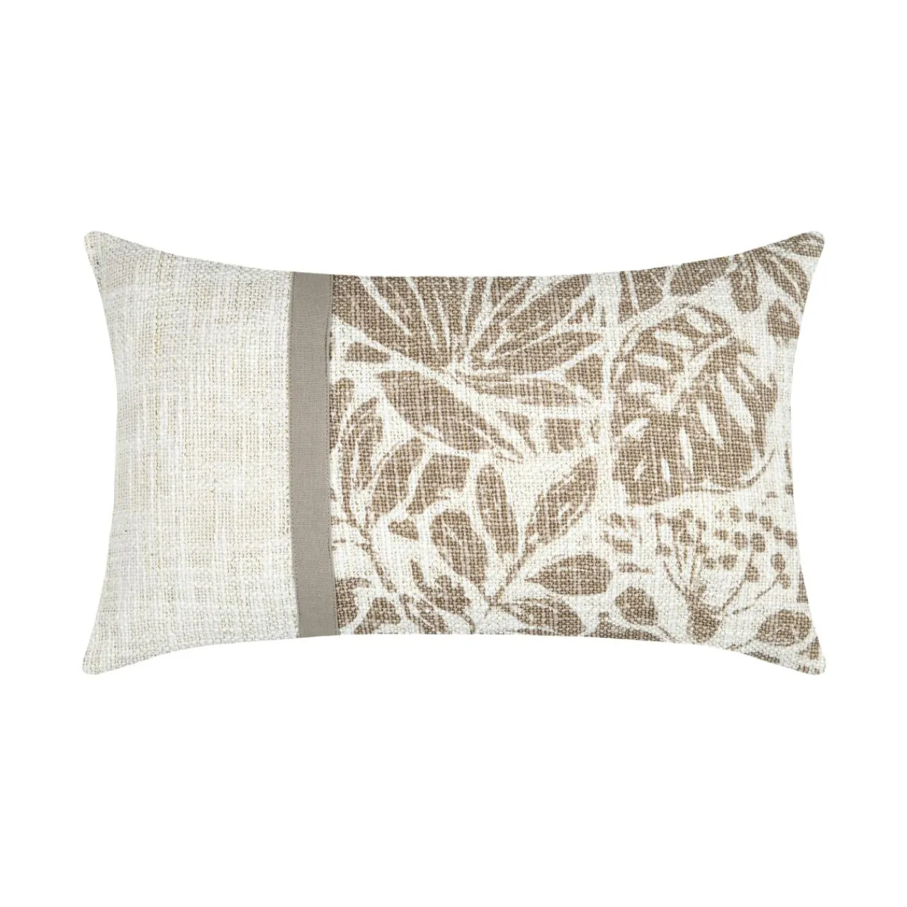 Coussin Et Housse|STOF Coussin rectangulaire coton (30 x 50 cm) Hemera Taupe