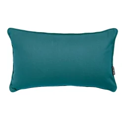 Coussin Et Housse|EMINZA Coussin rectangulaire coton (30 x 50 cm) Pixel Bleu canard