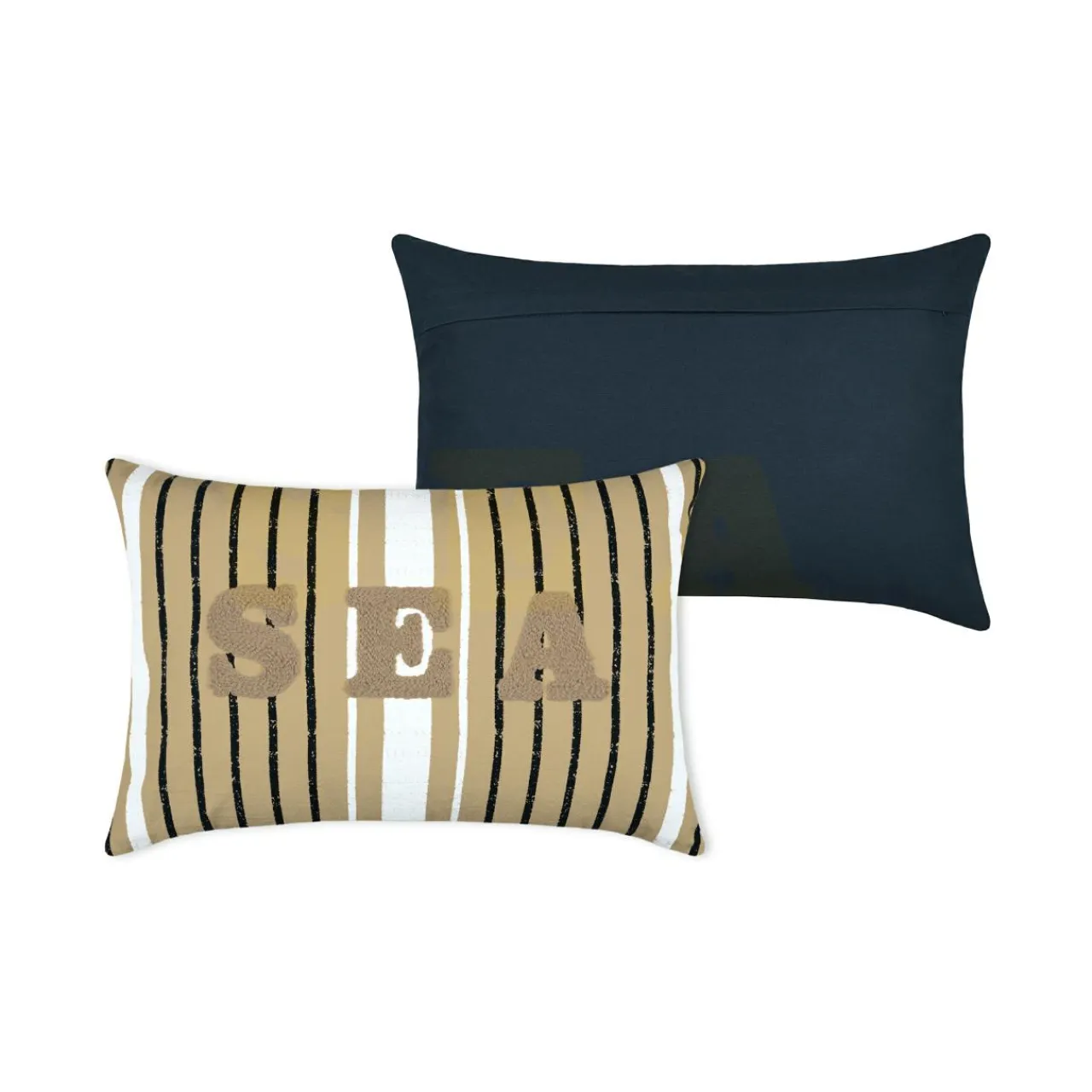 Coussin Et Housse|STOF Coussin rectangulaire coton (40 x 60 cm) Maritime Beige