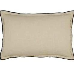 Coussin Et Housse|STOF Coussin rectangulaire coton (40 x 60 cm) Helios Ecru