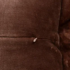 Coussin Et Housse|Atmosphera, cru017dateur d'intu017drieur Coussin rectangulaire flanelle (38 x 58 cm) Cuddly Marron