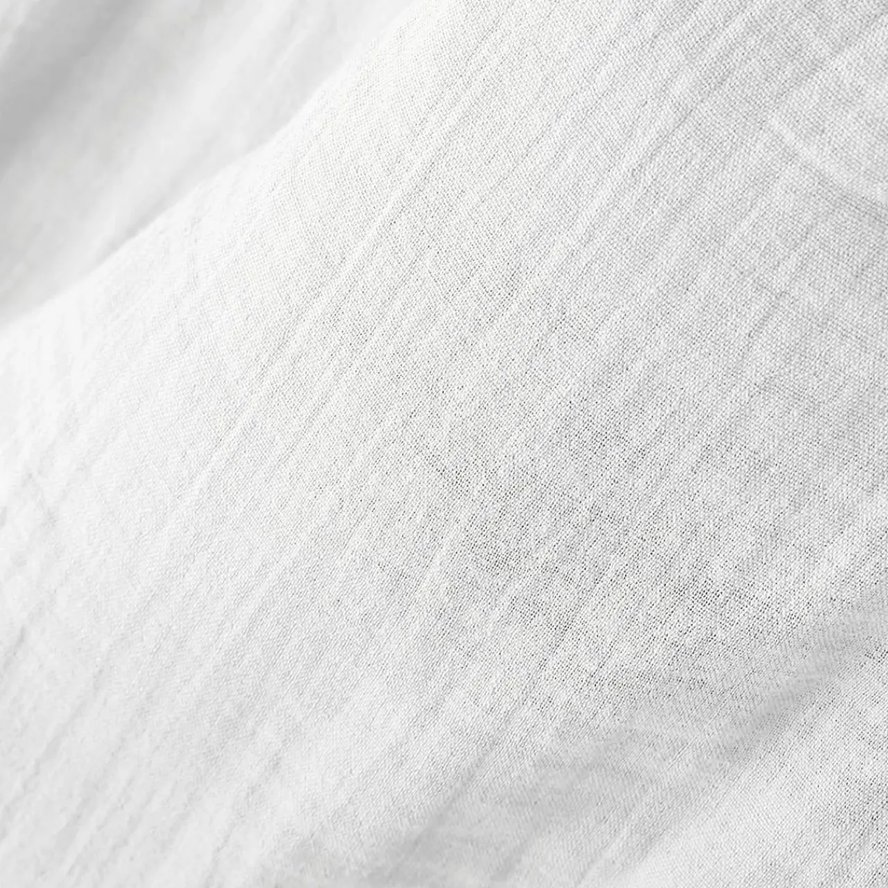 Coussin Et Housse|EMINZA Coussin rectangulaire gaze de coton (40 x 60 cm) Gaïa chantilly Blanc