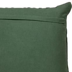 Coussin Et Housse|Atmosphera, cru017dateur d'intu017drieur Coussin rectangulaire gaze de coton (38 x 58 cm) Letho Vert tilleul