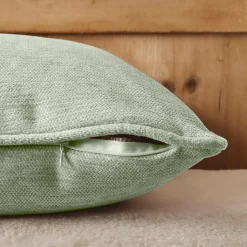 Coussin Et Housse|EMINZA Coussin rectangulaire tissé (40 x 60 cm) Magnus Vert Eucalyptus