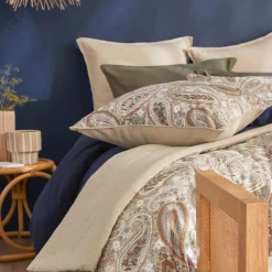 Coussin Et Housse|EMINZA Coussin rectangulaire velours (40 x 60 cm) Dolores Beige