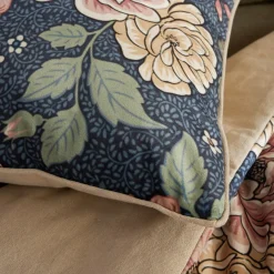 Coussin Et Housse|EMINZA Coussin rectangulaire velours (40 x 60 cm) Dolores Rose