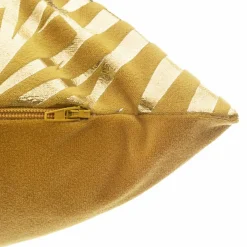 Coussin Et Housse|ATMOSPHERA Coussin rectangulaire velours (30 x 50 cm) Or Tropic Jaune ocre