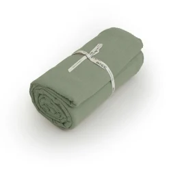 Plaid Et Jeté|Couvre-Lit Et Édredon|EMINZA Couvre-lit coton tissé (220 x 250 cm) Léa Vert romarin