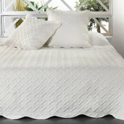 Couvre-Lit Et Édredon|LINDER Couvre-lit et taie d'oreiller (180 x 240 cm) Californie Beige