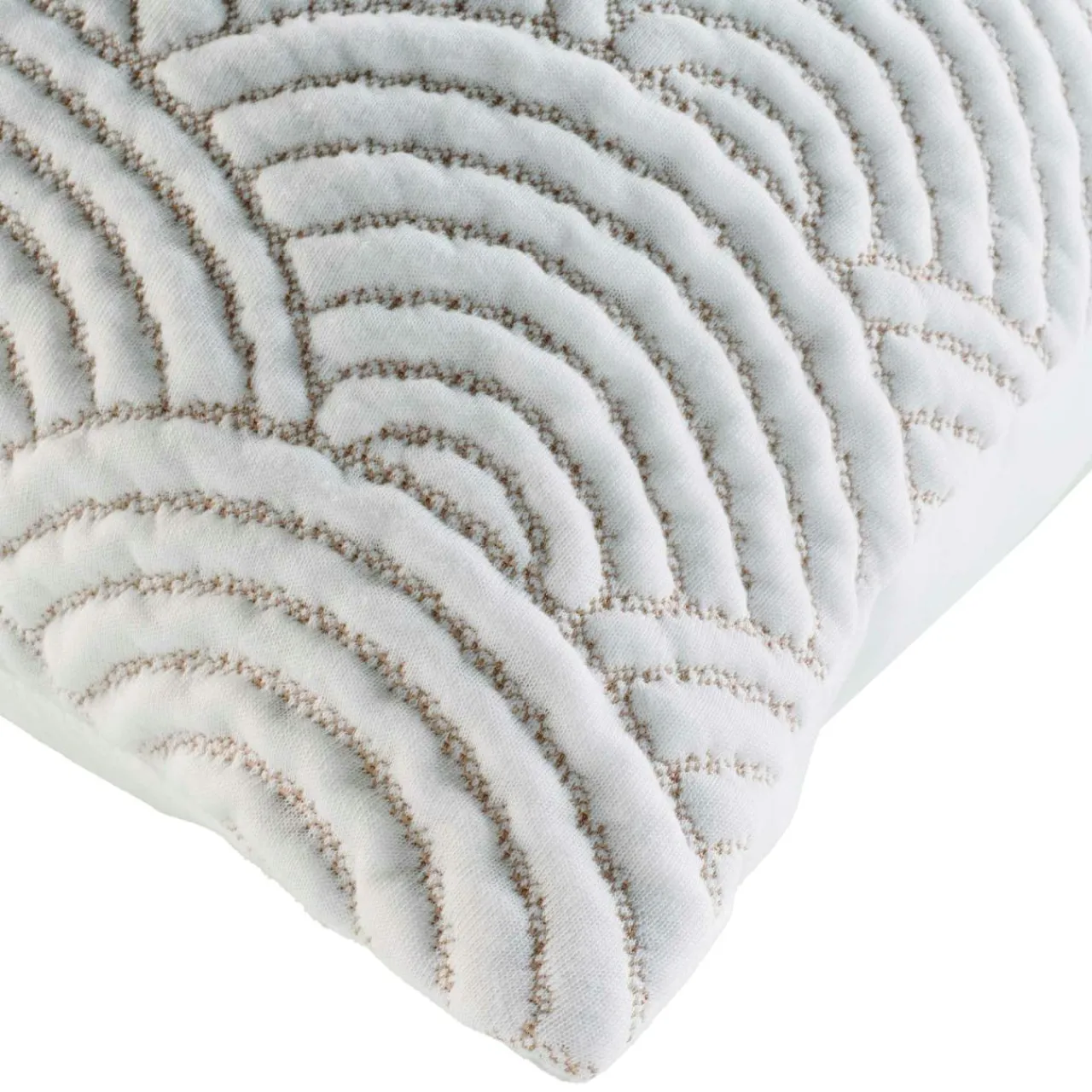 Couvre-Lit Et Édredon|douceur d'intu017drieur Couvre-lit matelassé et deux taies d'oreiller (240 x 260 cm) Cassandra Ecru