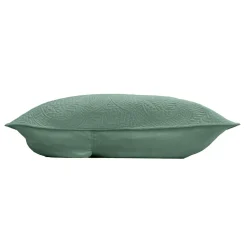 Couvre-Lit Et Édredon|douceur d'intu017drieur Couvre-lit matelassé et deux taies d'oreiller (240 x 260 cm) Romane cèdre Vert