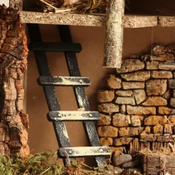 Crèche De Noël|KAEMINGK Crèche de Noël vide (Hauteur 25 cm) Saint-Charly Naturel