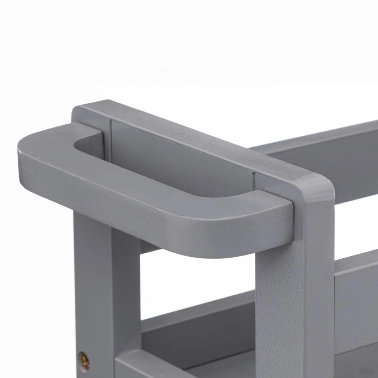 Desserte, Meuble|ATMOSPHERA Desserte à roulettes 3 niveaux (40 x 15 x 75 cm) Colorama e Gris