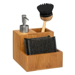 Rangement Et Organisateur|ATMOSPHERA Distributeur de savon Joan Naturel