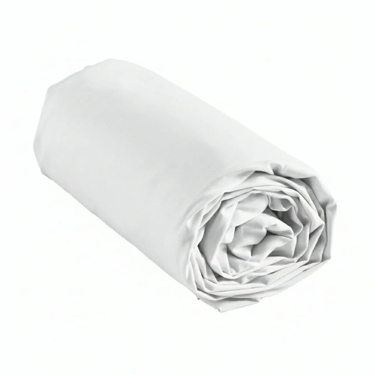 Drap Housse|douceur d'intu017drieur Drap housse coton lavé (140 x 190 cm) Linella Blanc