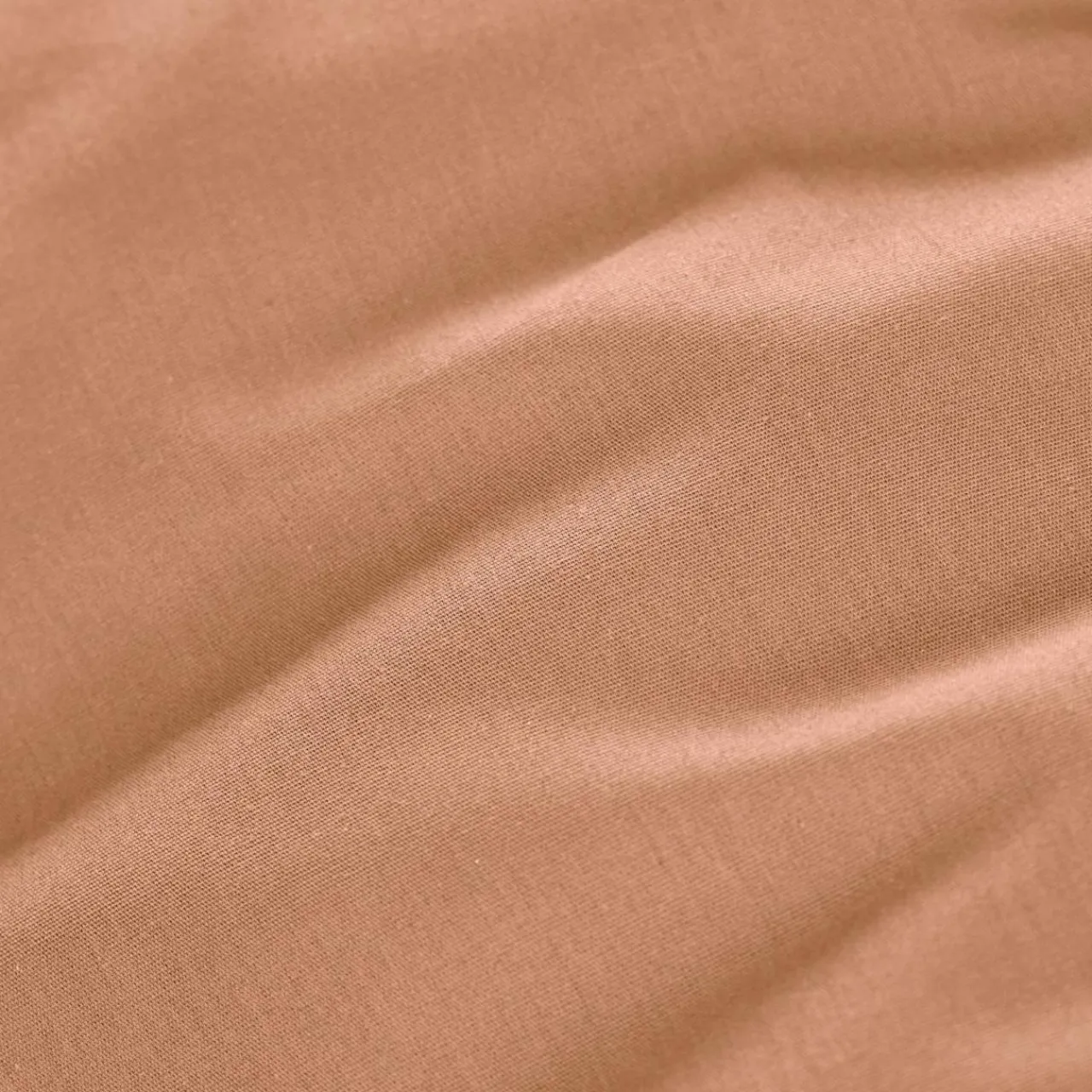 Drap Plat|EMINZA Drap plat percale de coton (240 x 300 cm) Cali Rose Pêche