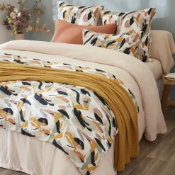 Couvre-Lit Et Édredon|EMINZA Edredon gaze de coton (90 x 200 cm) Mathilda Mullticolore Multicolore