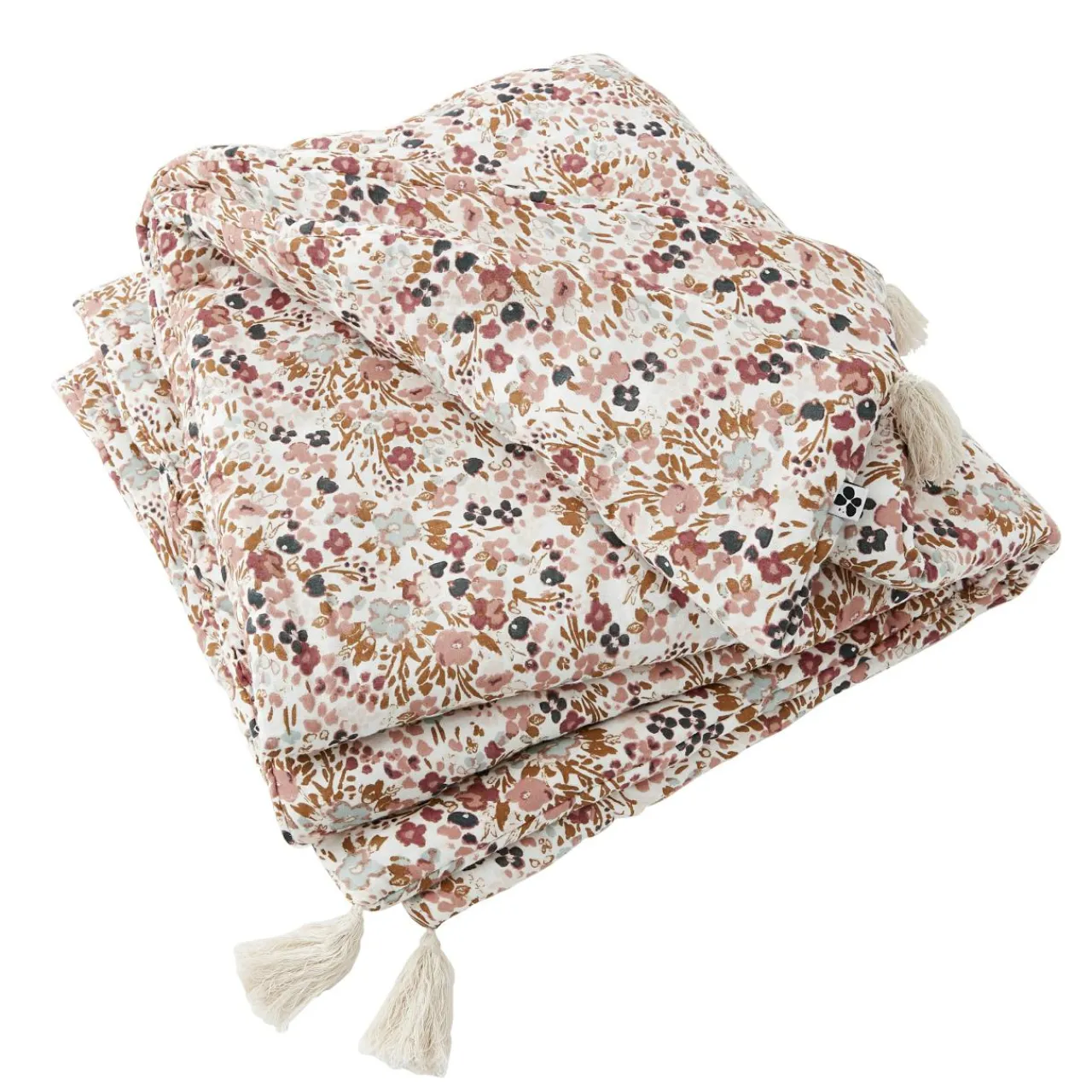 Couvre-Lit Et Édredon|EMINZA Edredon gaze de coton (90 x 200 cm) Constance pampa Beige