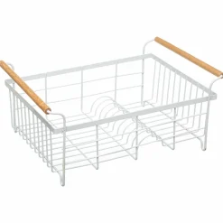 Egouttoir, Planche À Découper|5 Five Simply Smart Egouttoir en métal (43 x 32 cm) Modern Blanc