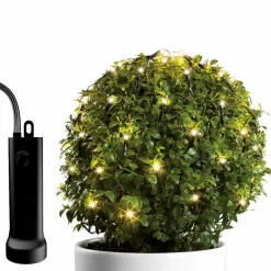 Déco Et Objet Lumineux|Guirlande Lumineuse|KAEMINGK Filet lumineux à piles D50 cm 84 LED Durawise Blanc chaud