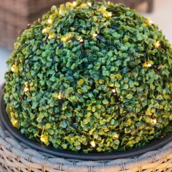 Guirlande Lumineuse|KAEMINGK Filet lumineux Durawise à piles D80 cm 128 LED Blanc chaud