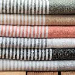 Linge De Bain|Fouta| Fouta coton recyclé (100 x 200 cm) Océane Beige