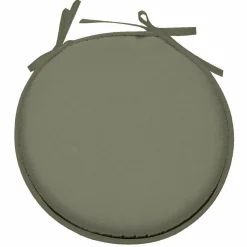 Galette De Chaise|STOF Galette de chaise ronde (40 cm) Nelson Vert sauge