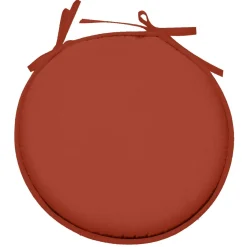 Galette De Chaise|STOF Galette de chaise ronde (40 cm) Nelson Terracotta