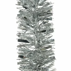 Guirlande De Sapin|KAEMINGK Guirlande de Noël (D10 cm) (2 m) Alpine destructurée Diamant Argent