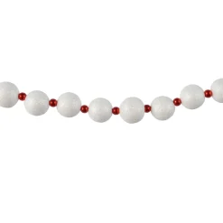 Guirlande De Sapin|KAEMINGK Guirlande de perle (270 cm) Barbara Blanc